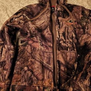 Mens Size 38-40 LIKE NEW! Mossy Oak brown/tan jacket.